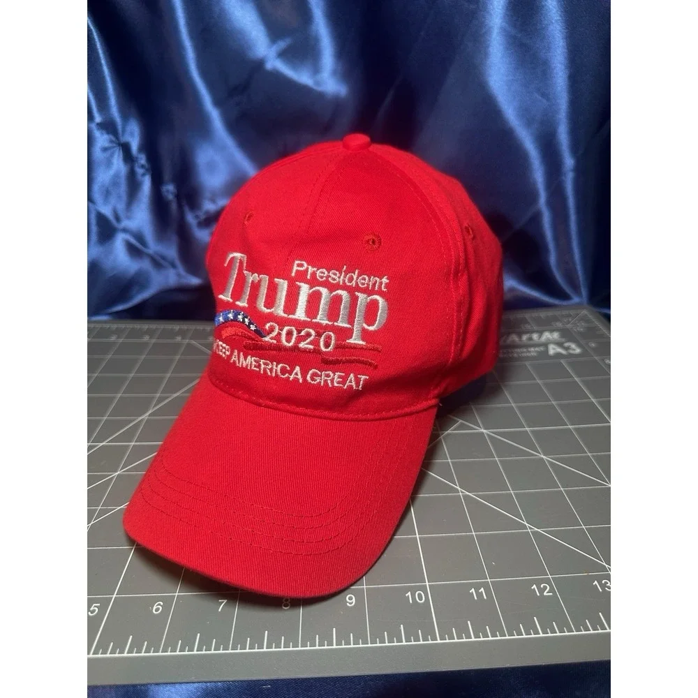 Donald Trump 2020 Hat Keep America Great MAGA Red Cap President Election Support
